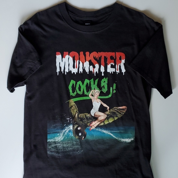 MONSTER COCK Pinup Tshirt
